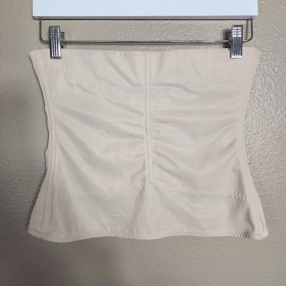 Flexees by Maidenform Womens |L| Beige Waist Shapewear w/Boning